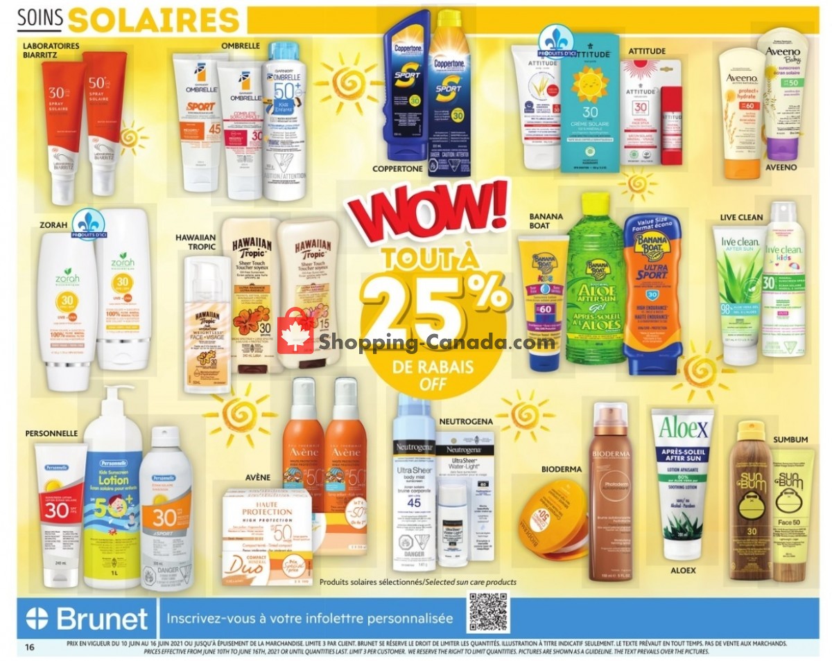 Brunet flyer from Thursday June 10, 2021 to Wednesday June 16, 2021 - page 15