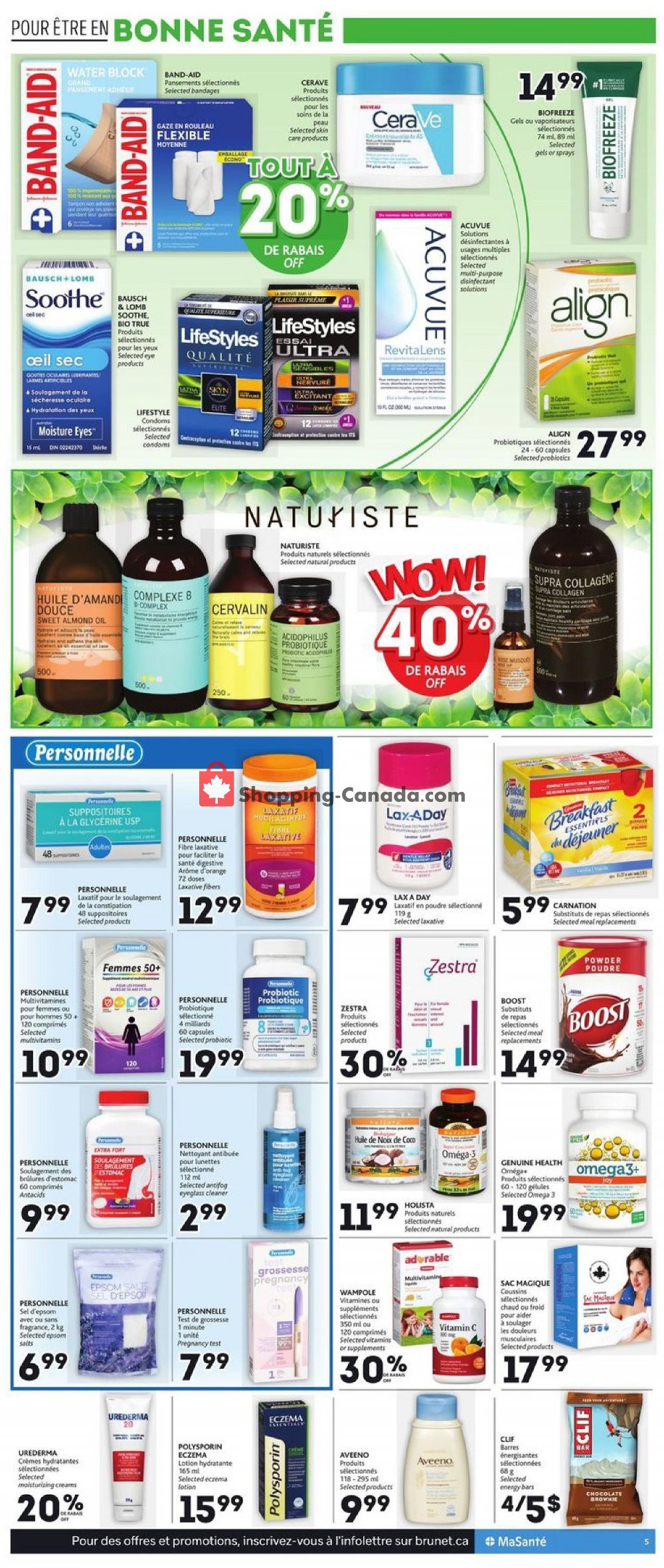 Brunet flyer from Thursday May 28, 2020 to Wednesday June 3, 2020 - page 5