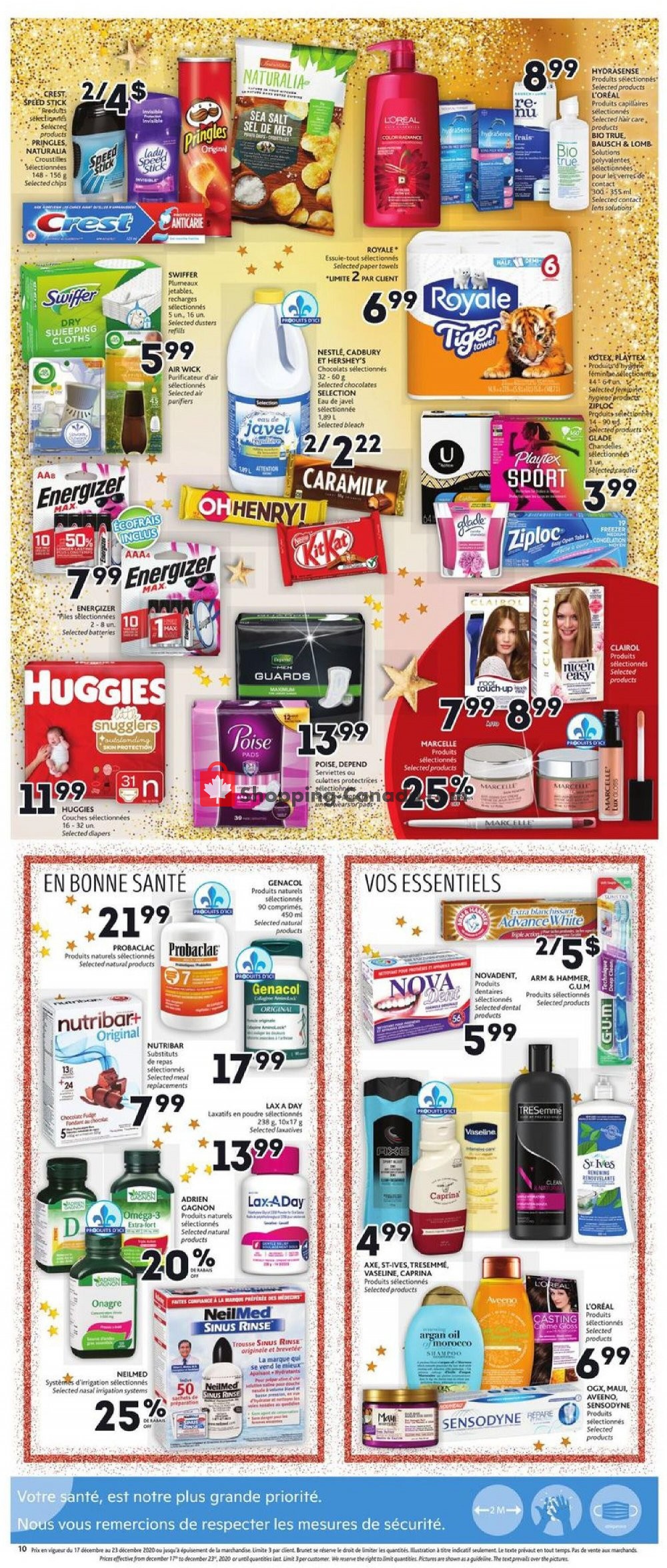 Brunet flyer from Thursday December 17, 2020 to Wednesday December 23, 2020 - page 12