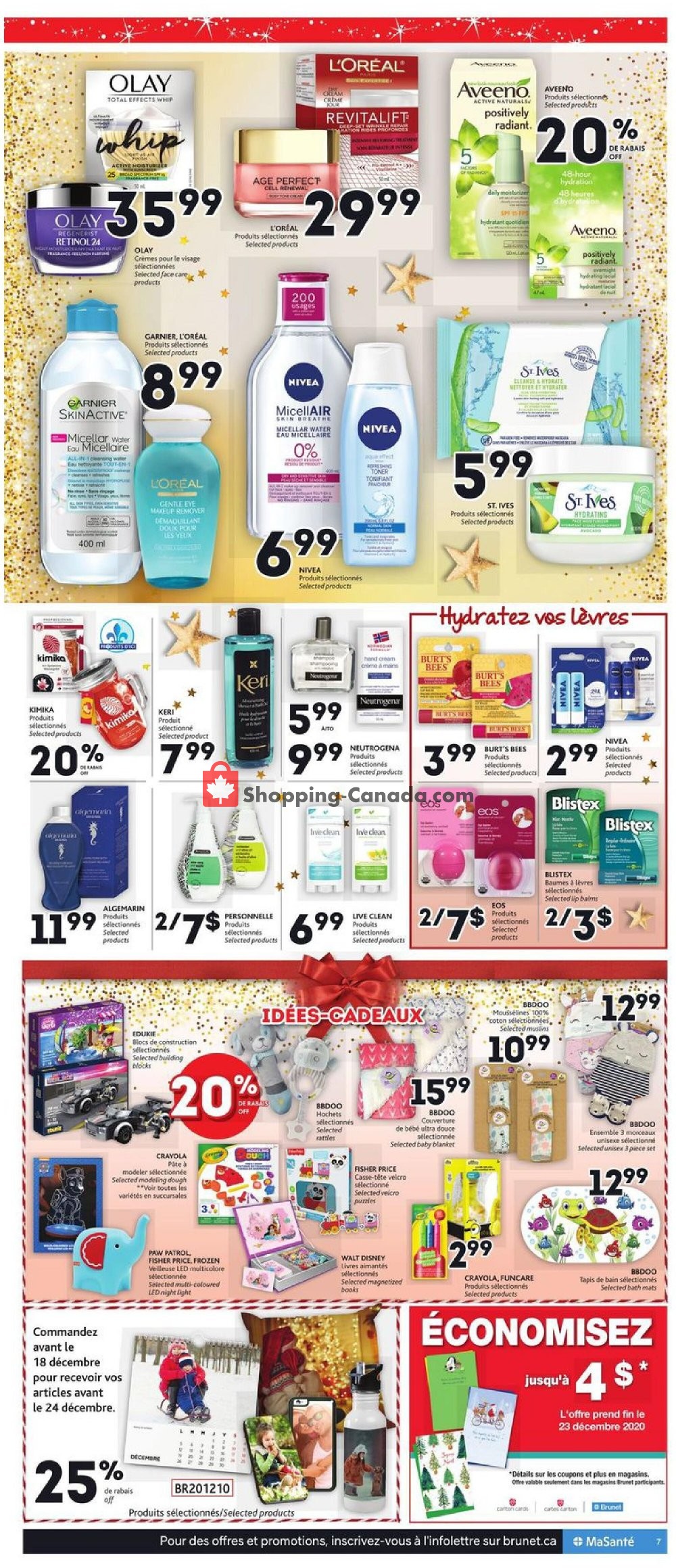Brunet flyer from Thursday December 17, 2020 to Wednesday December 23, 2020 - page 9