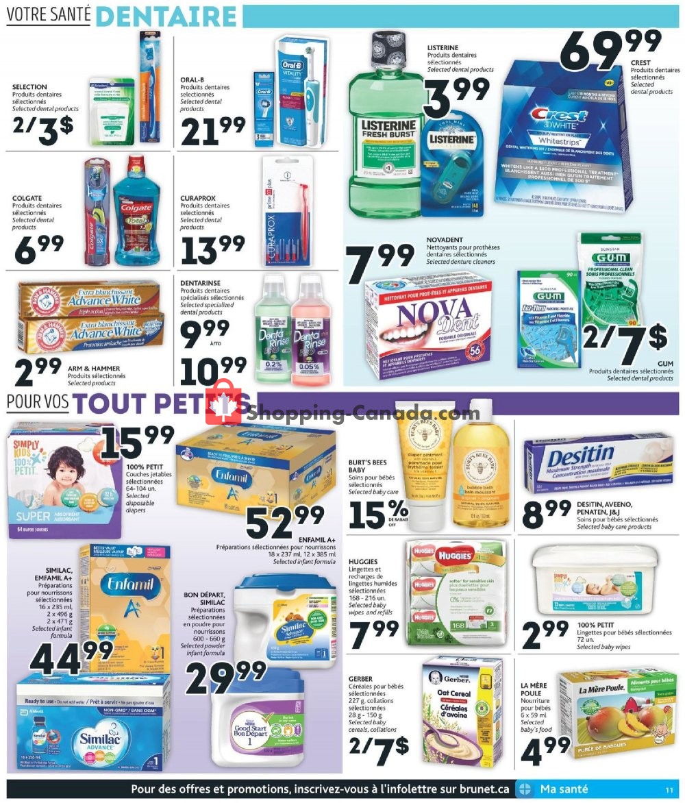Brunet flyer from Thursday February 21, 2019 to Wednesday February 27, 2019 - page 11