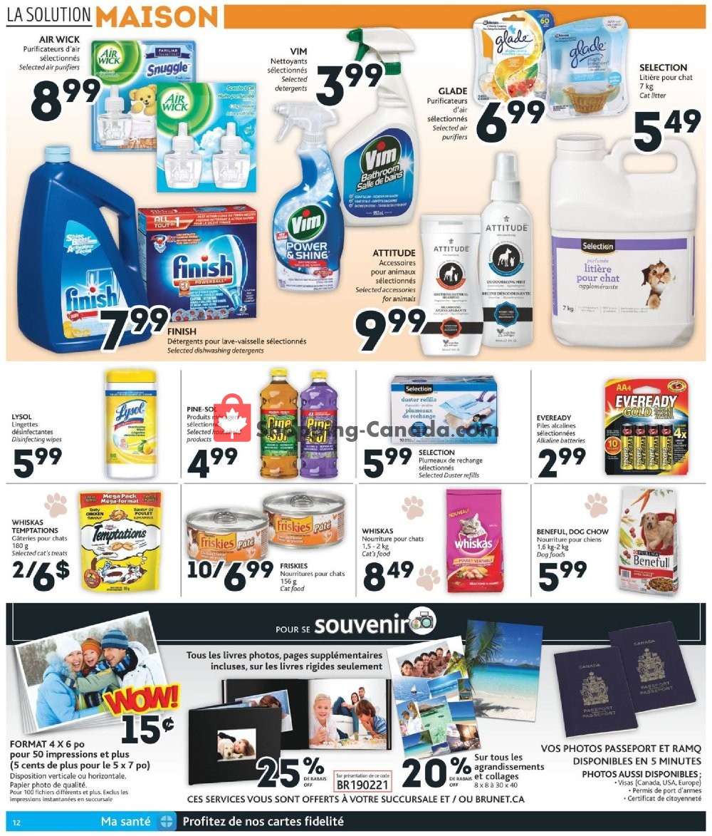 Brunet flyer from Thursday February 21, 2019 to Wednesday February 27, 2019 - page 12
