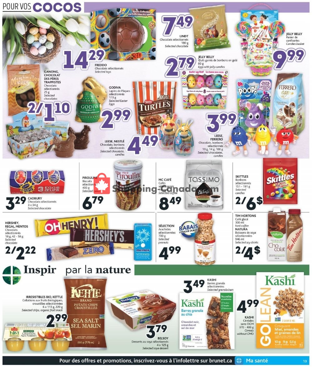 Brunet flyer from Thursday February 21, 2019 to Wednesday February 27, 2019 - page 13