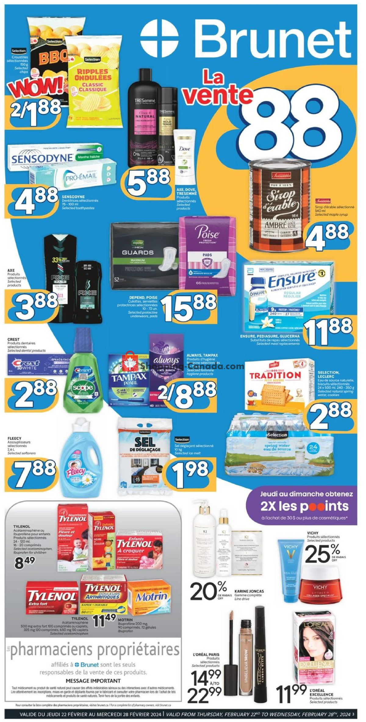 Brunet flyer from Thursday February 22, 2024 to Wednesday February 28, 2024 - page 2