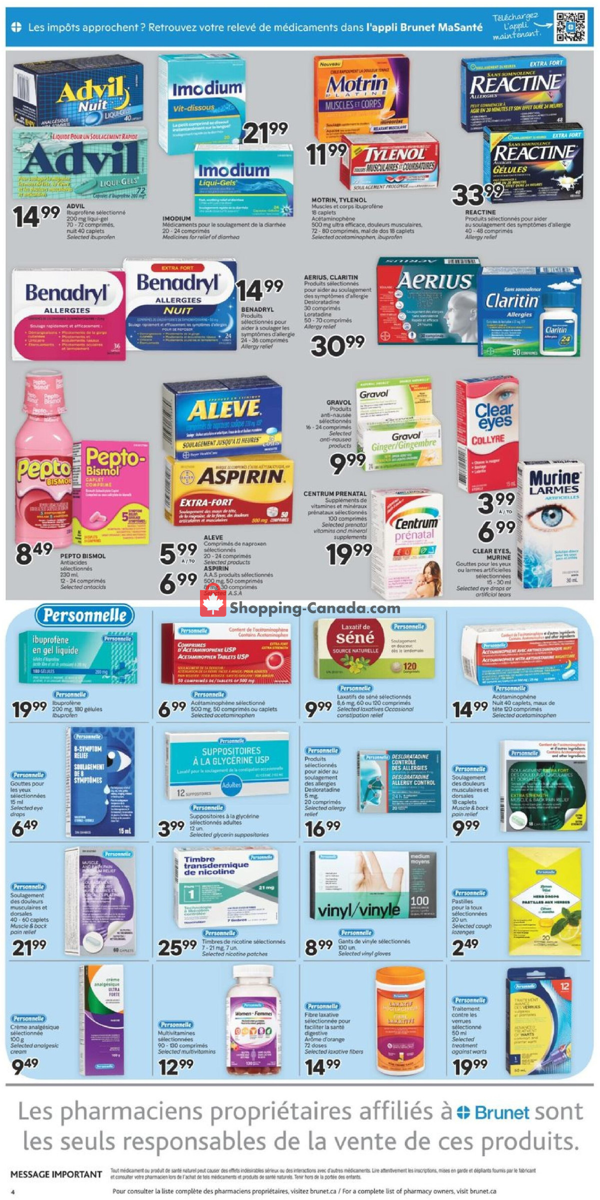 Brunet flyer from Thursday February 22, 2024 to Wednesday February 28, 2024 - page 3