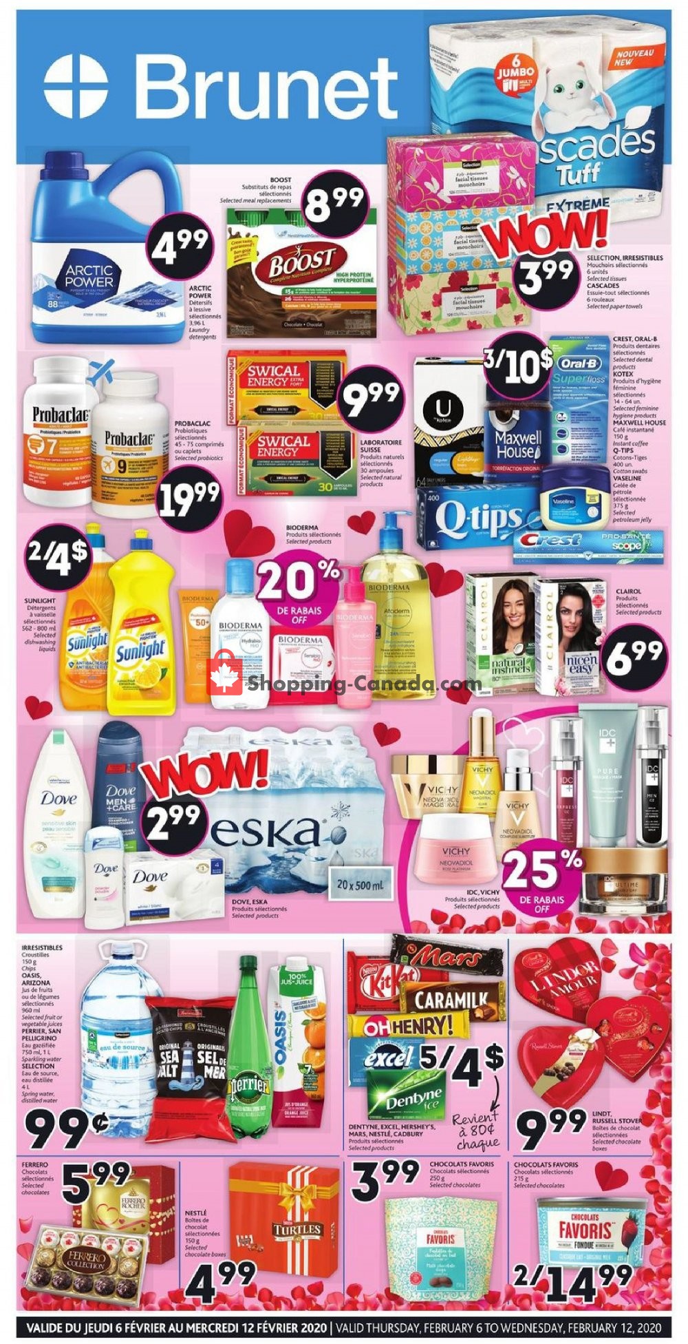 Brunet flyer from Thursday February 6, 2020 to Wednesday February 12, 2020 - page 1