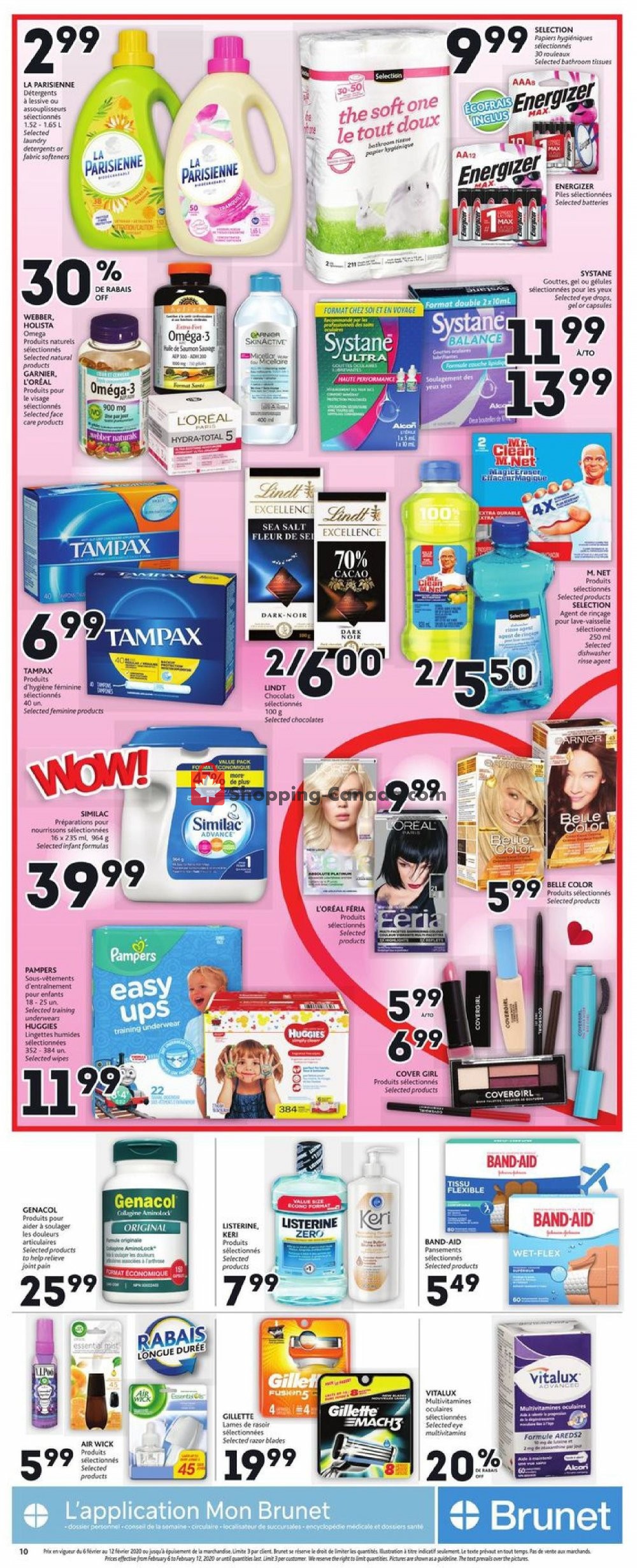 Brunet flyer from Thursday February 6, 2020 to Wednesday February 12, 2020 - page 10