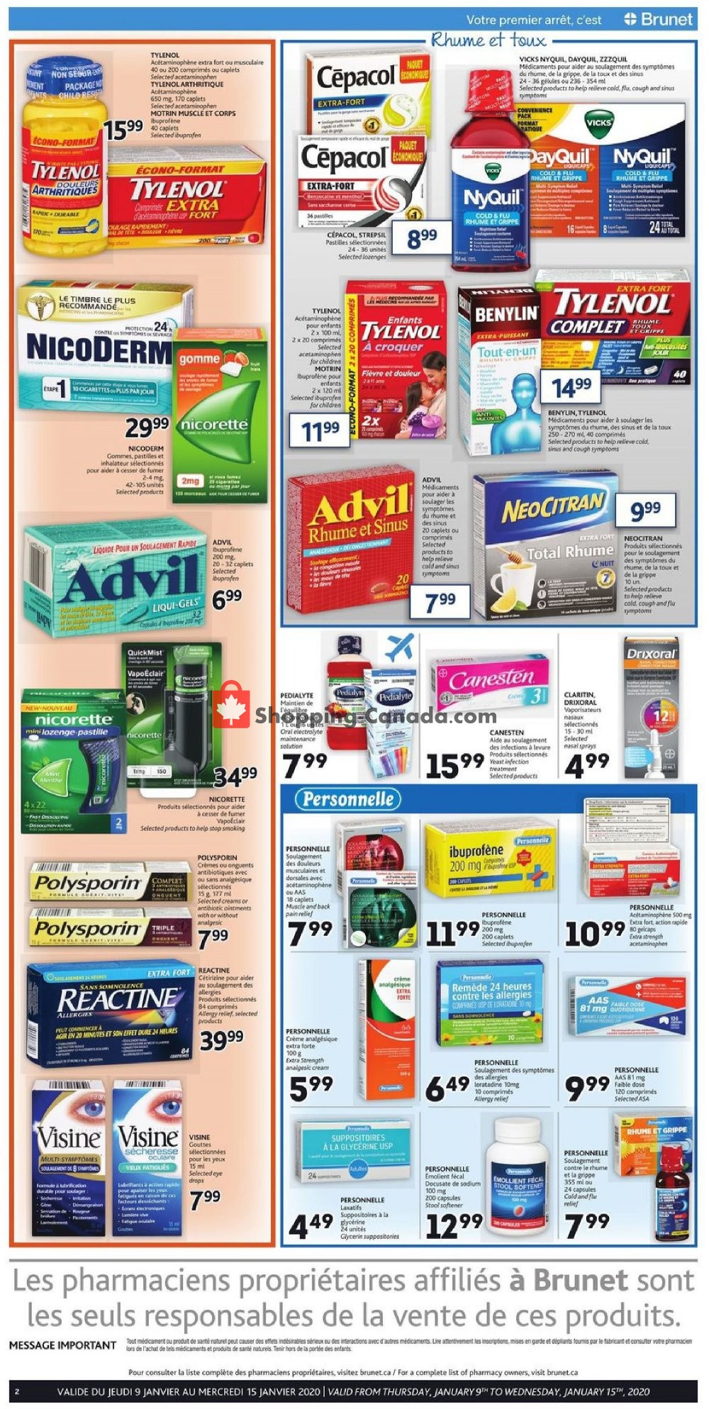 Brunet flyer from Thursday February 6, 2020 to Wednesday February 12, 2020 - page 2