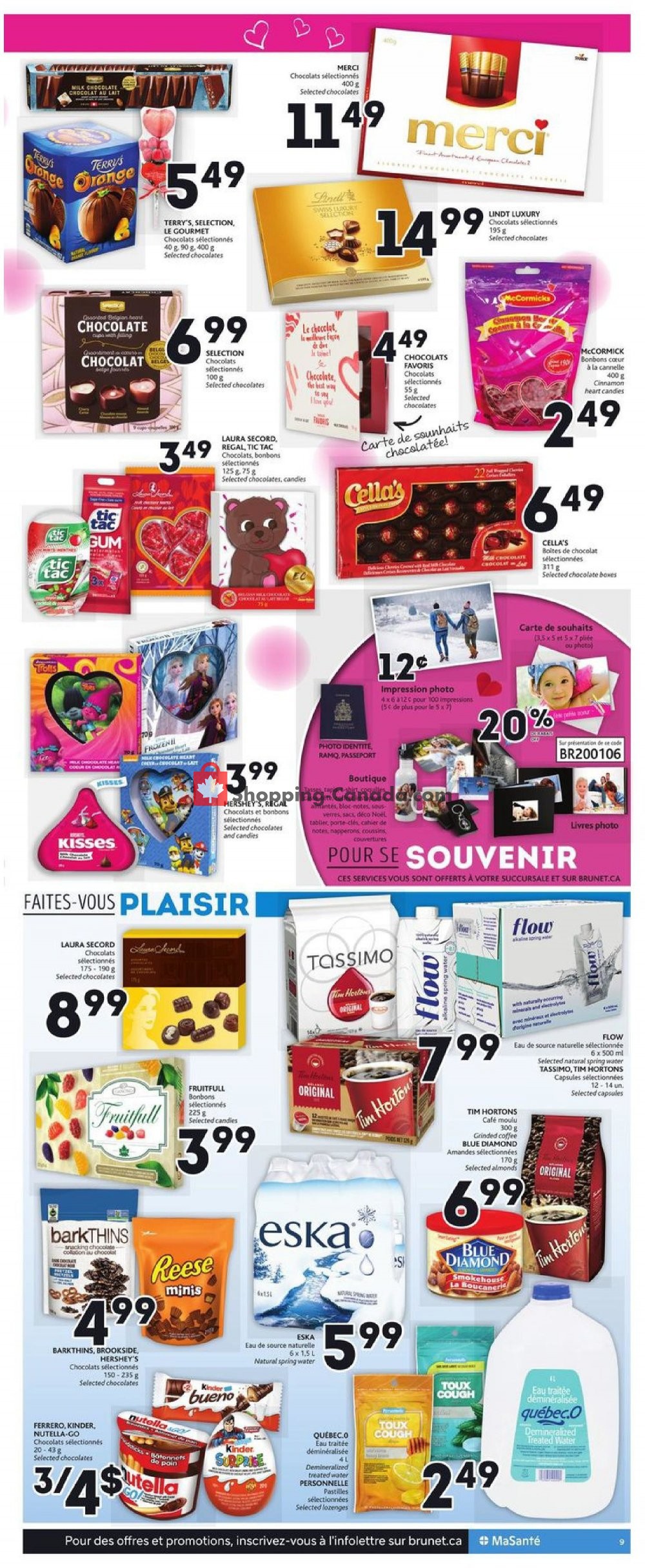 Brunet flyer from Thursday February 6, 2020 to Wednesday February 12, 2020 - page 9