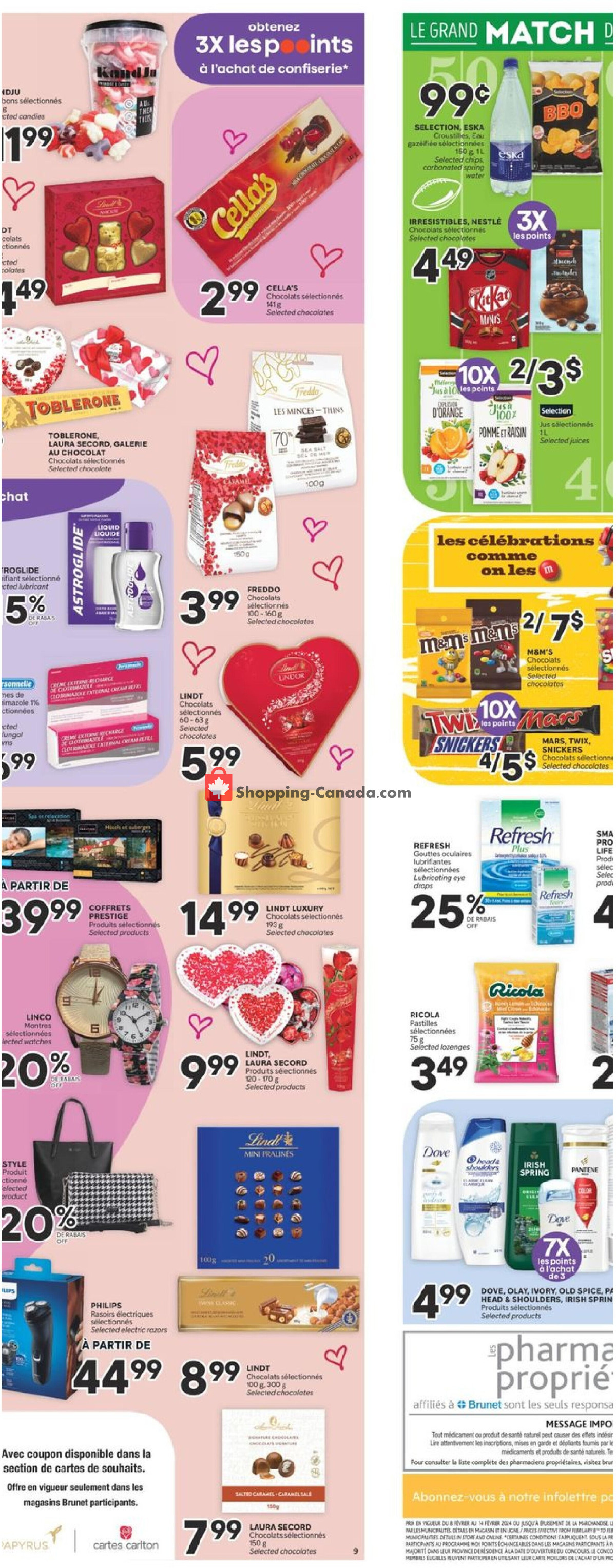 Brunet flyer from Thursday February 8, 2024 to Wednesday February 14, 2024 - page 7