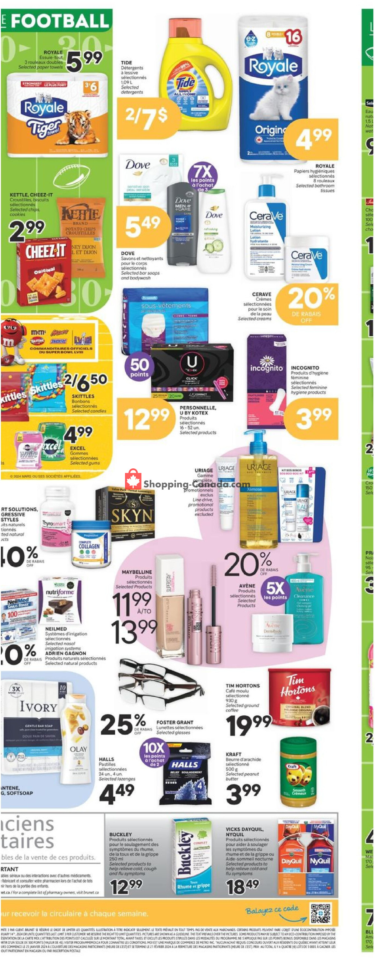 Brunet flyer from Thursday February 8, 2024 to Wednesday February 14, 2024 - page 8