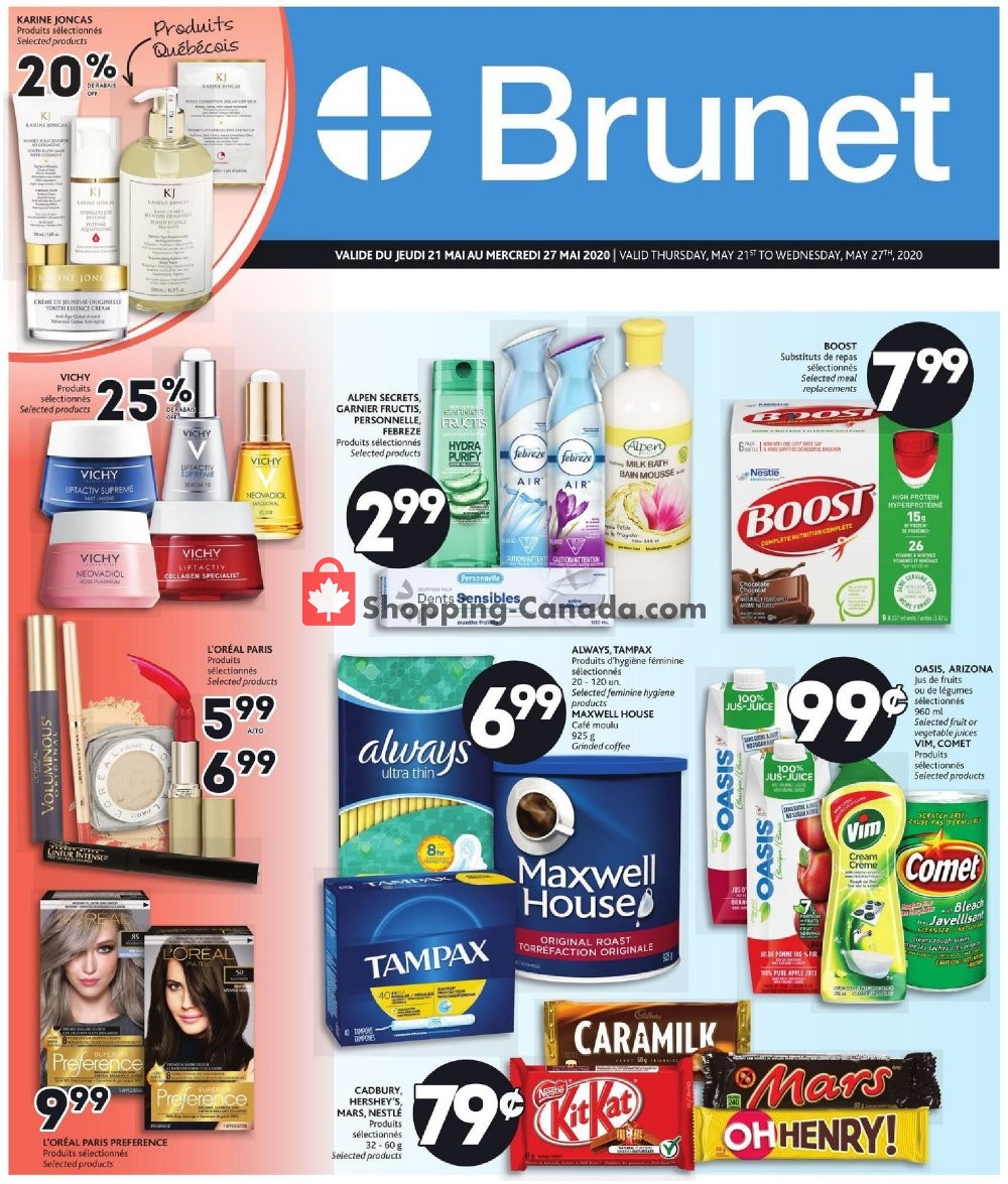 Canada, flyer (Special Offer) May 21 May 27, 2020