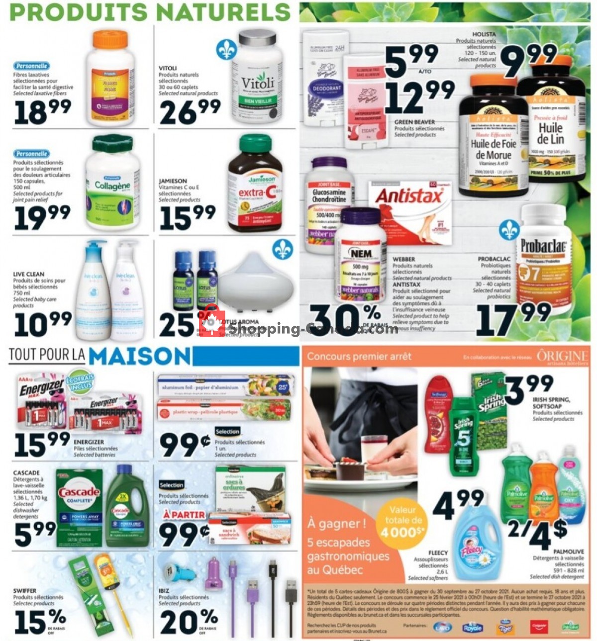 Brunet flyer from Thursday October 7, 2021 to Wednesday October 13, 2021 - page 11