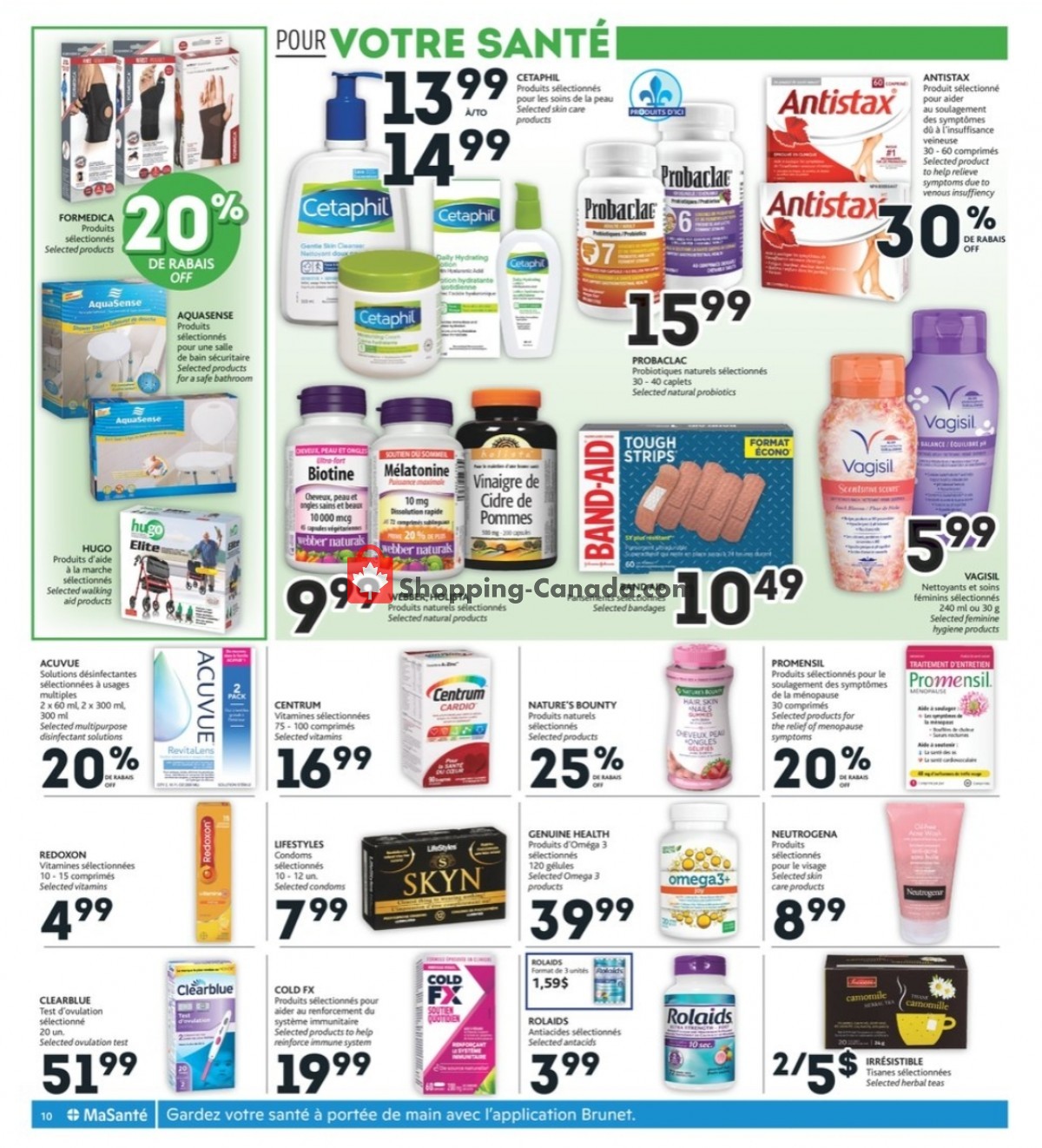 Brunet flyer from Thursday September 9, 2021 to Wednesday September 15, 2021 - page 10