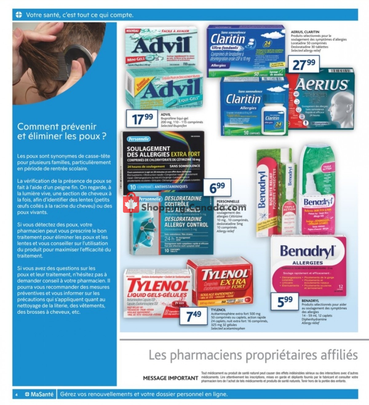 Brunet flyer from Thursday September 9, 2021 to Wednesday September 15, 2021 - page 4