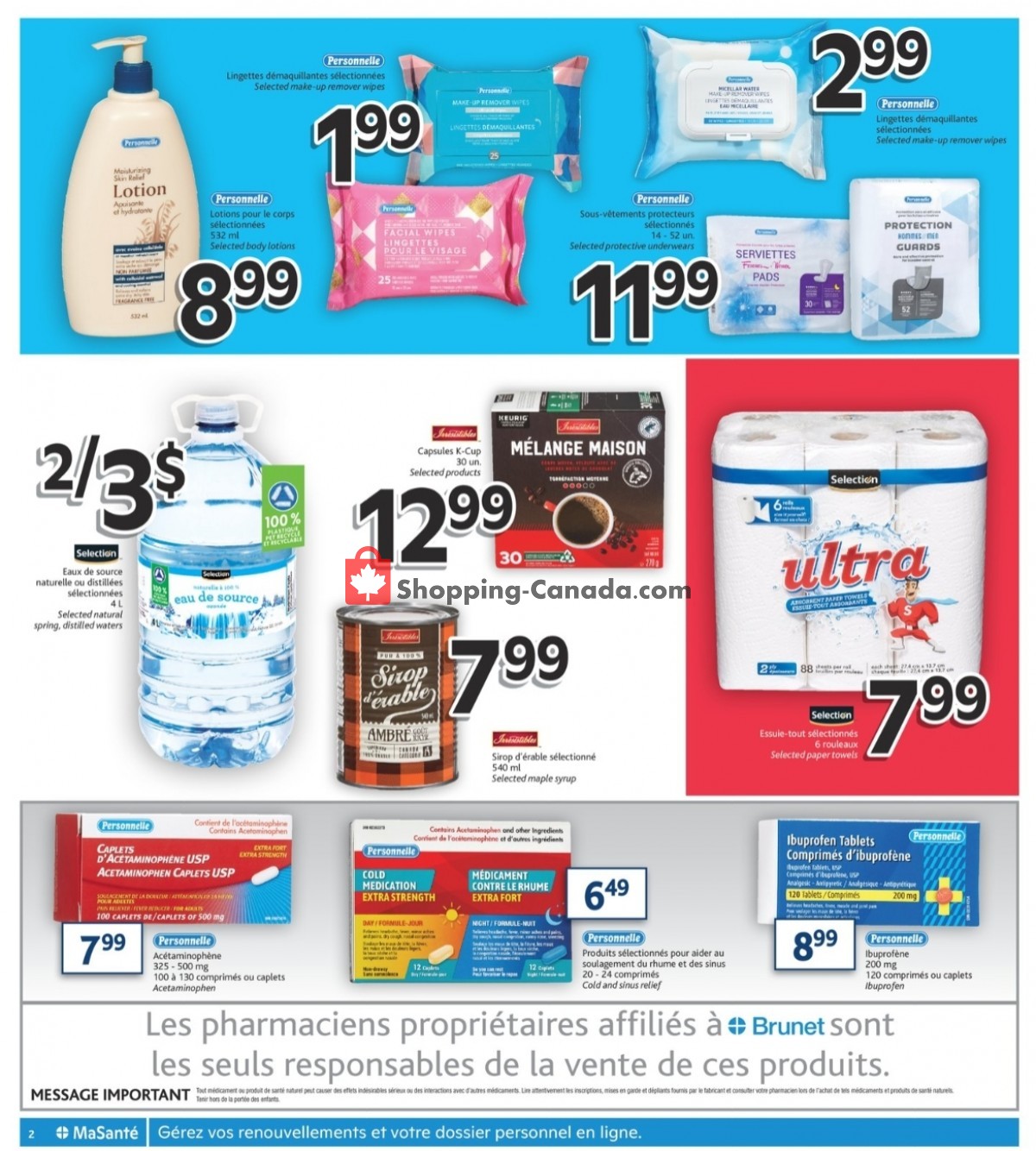 Brunet flyer from Thursday January 19, 2023 to Wednesday February 1, 2023 - page 2