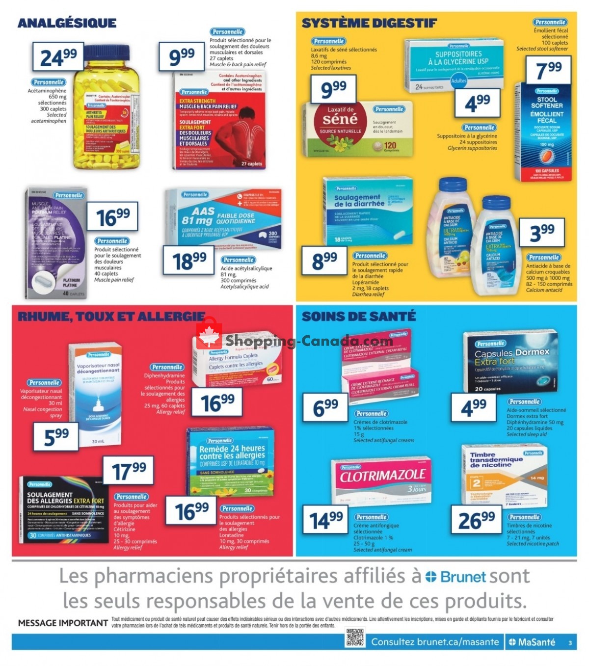 Brunet flyer from Thursday January 19, 2023 to Wednesday February 1, 2023 - page 3