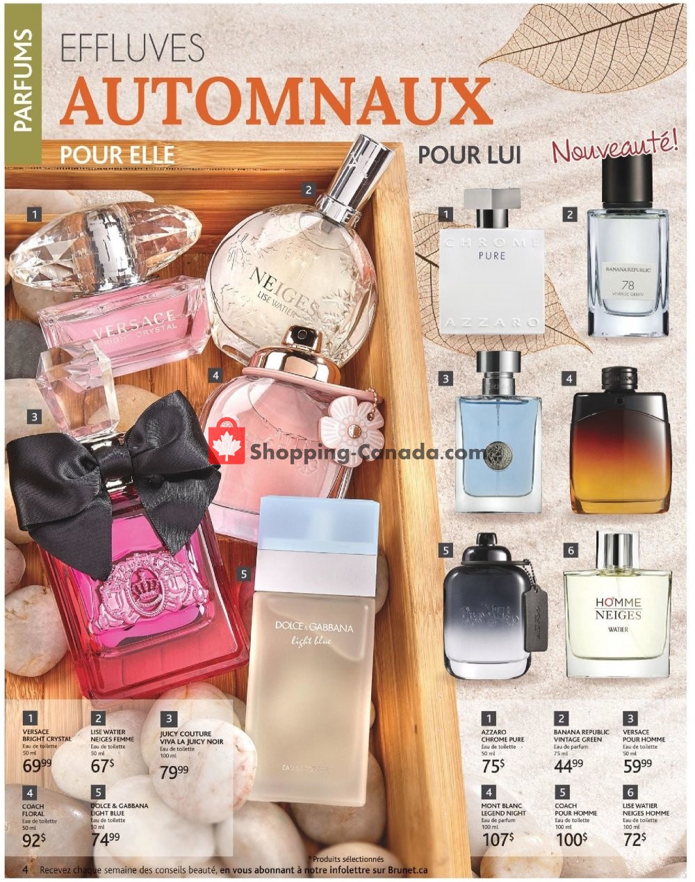 Brunet flyer from Thursday October 4, 2018 to Wednesday October 17, 2018 - page 4