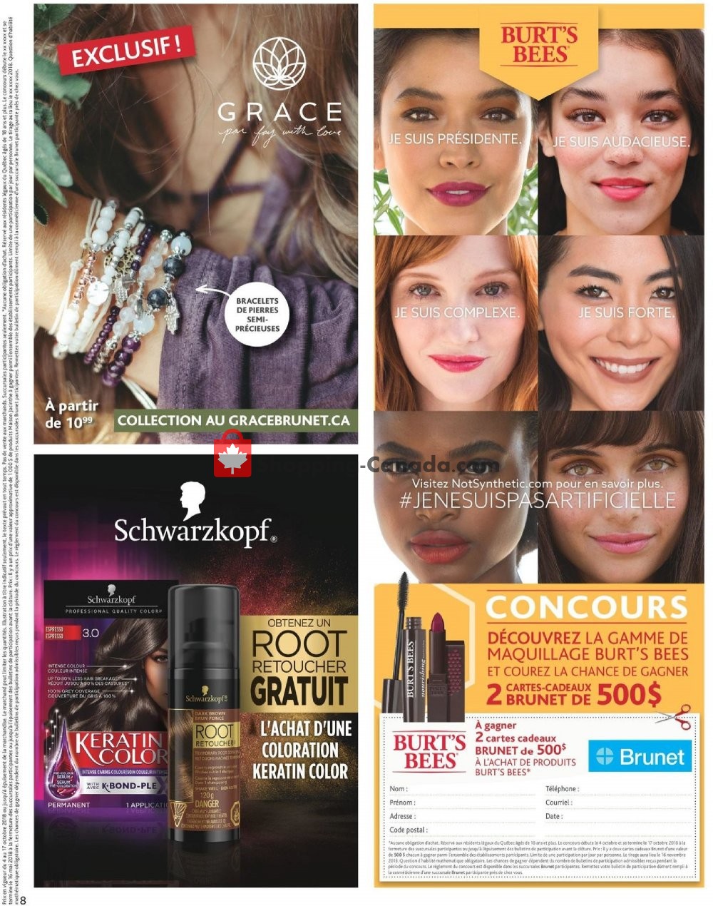 Brunet flyer from Thursday October 4, 2018 to Wednesday October 17, 2018 - page 8