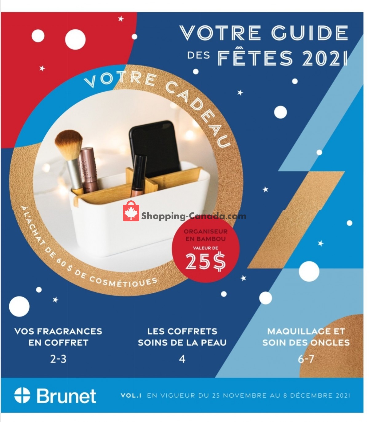 Canada, flyer (Votre Guide Des Fetes 2021) November 25