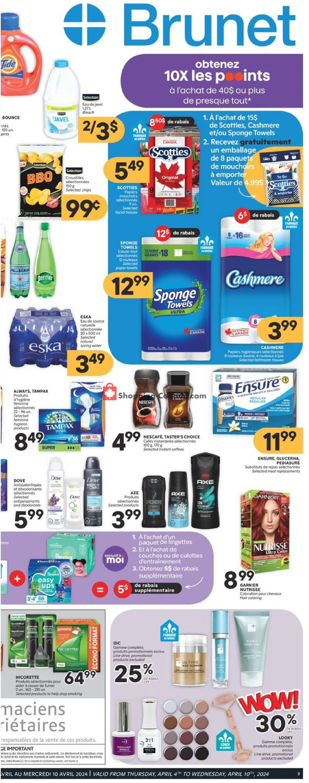 Brunet flyer from Thursday April 4, 2024 to Wednesday April 10, 2024 - page 2
