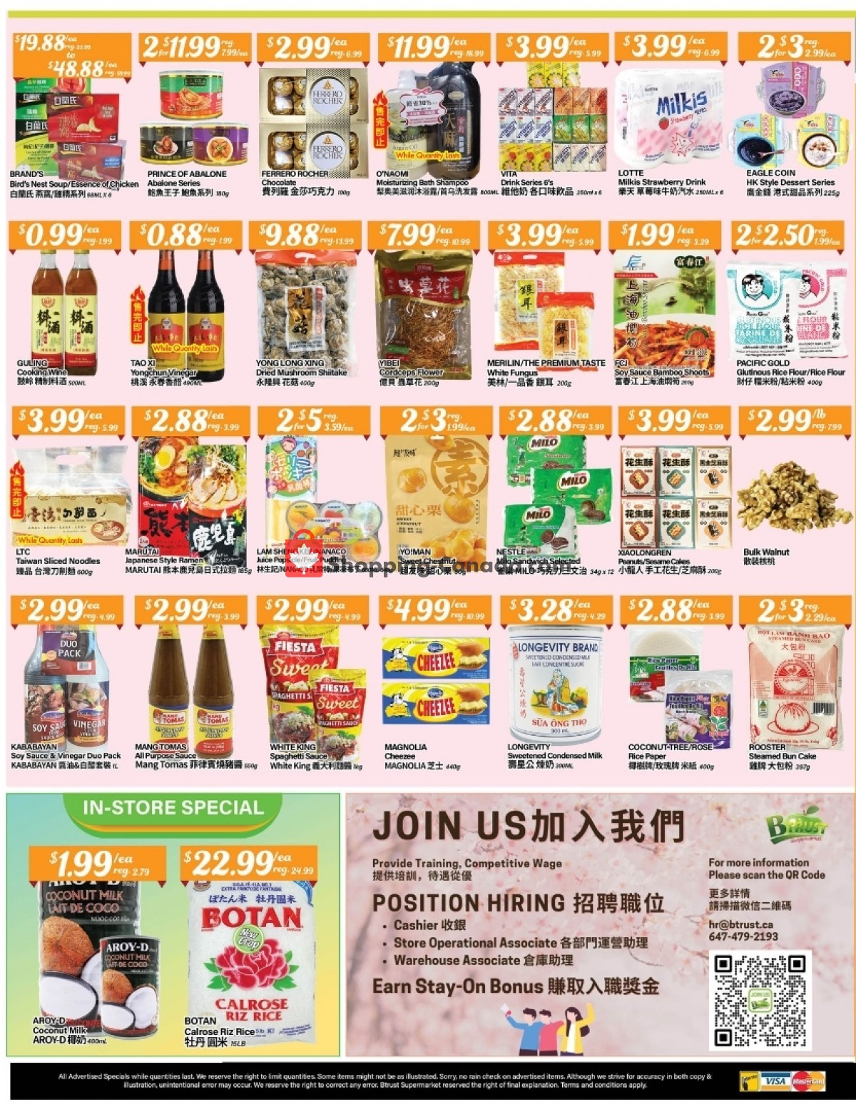 Btrust Supermarket Canada, flyer (Happy Mother's Day Mississauga