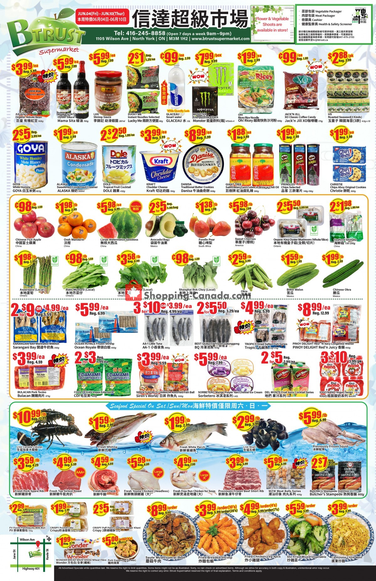 Btrust Supermarket flyer from Friday June 4, 2021 to Thursday June 10, 2021 - page 1