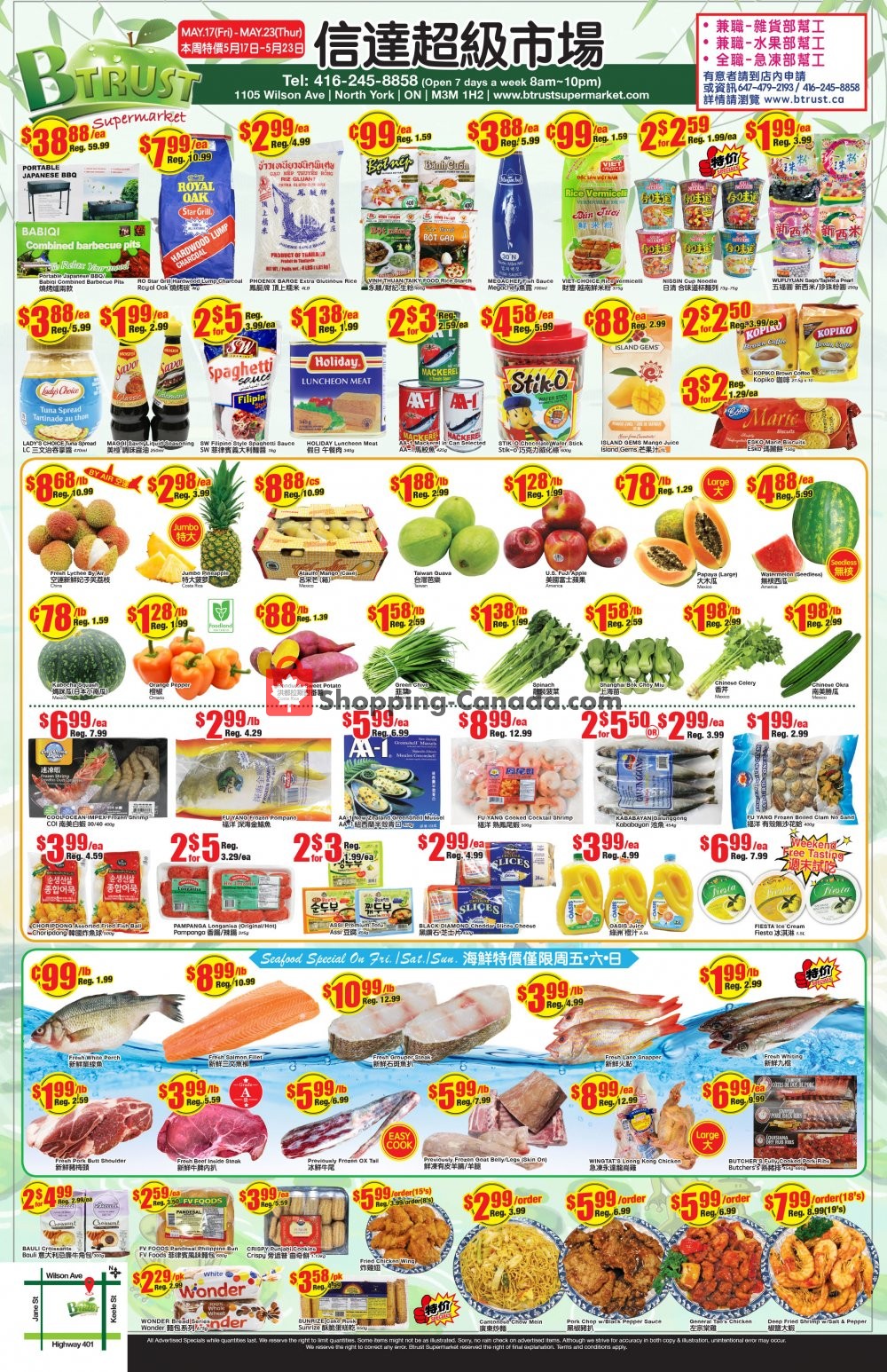 Btrust Supermarket flyer from Friday May 17, 2019 to Thursday May 23, 2019 - page 1