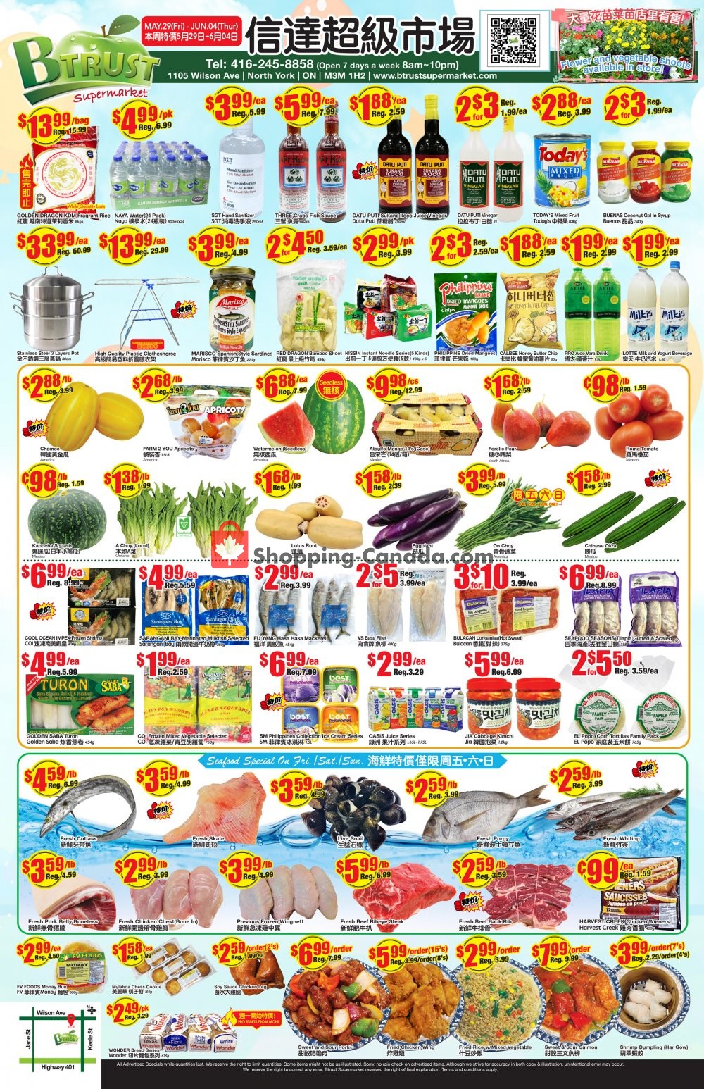 Btrust Supermarket flyer from Friday May 29, 2020 to Thursday June 4, 2020 - page 1