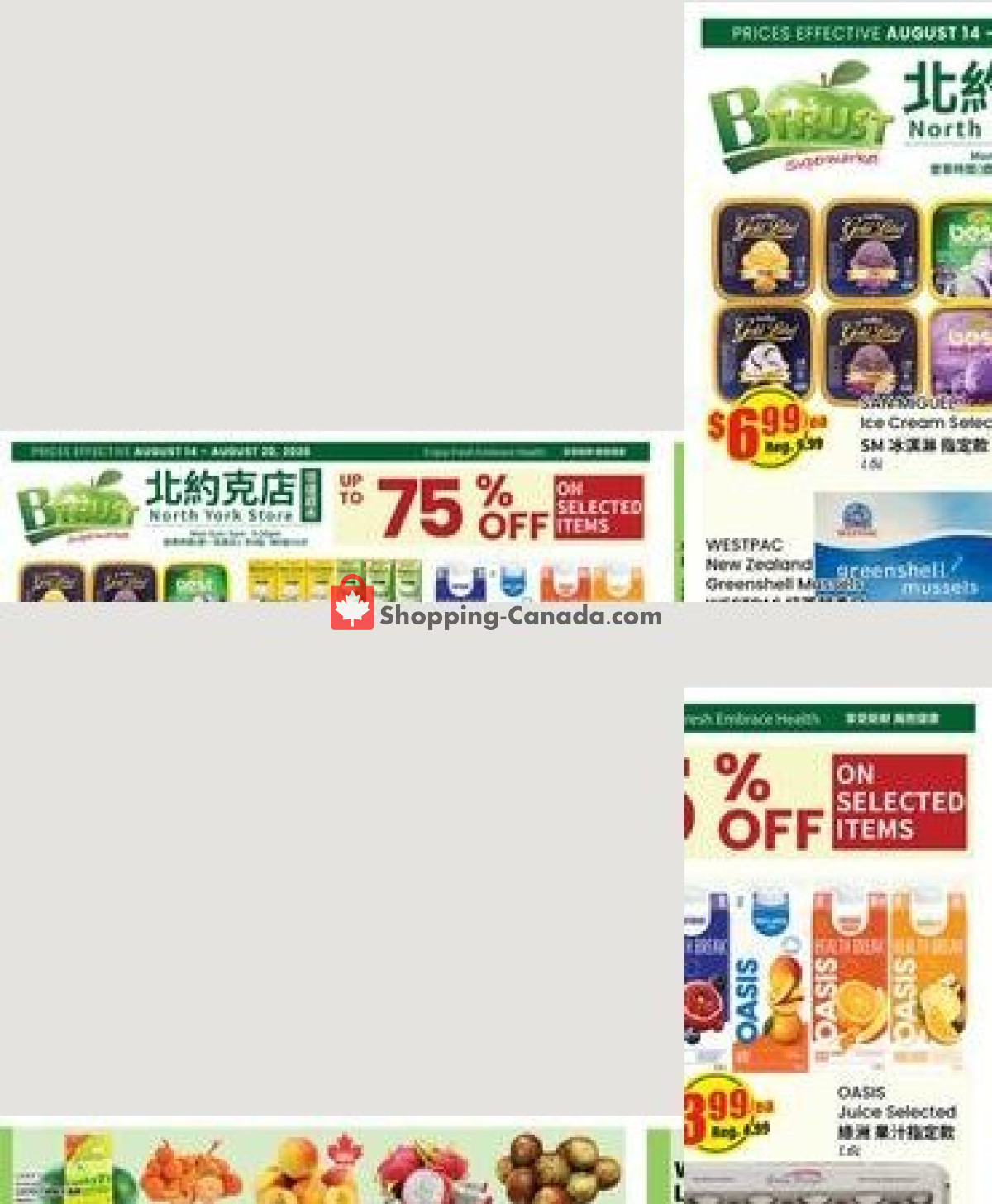 Btrust Supermarket flyer from Friday August 14, 2026 to Thursday August 20, 2026 - page 1