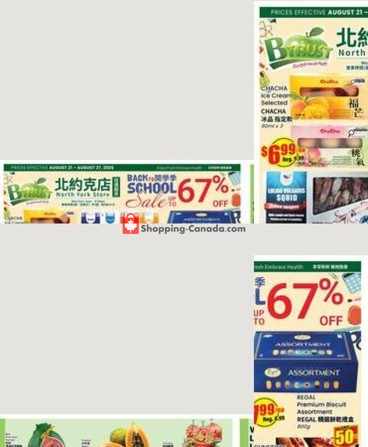 Btrust Supermarket flyer from Friday August 21, 2026 to Thursday August 27, 2026 - page 1