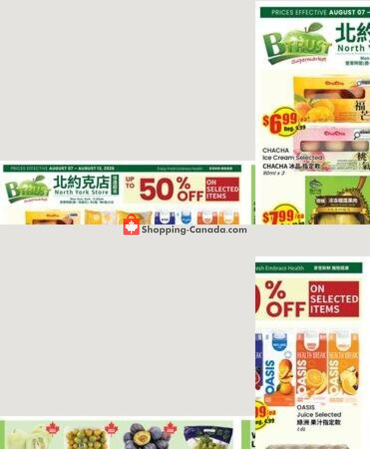 Btrust Supermarket flyer from Friday August 7, 2026 to Thursday August 13, 2026 - page 1