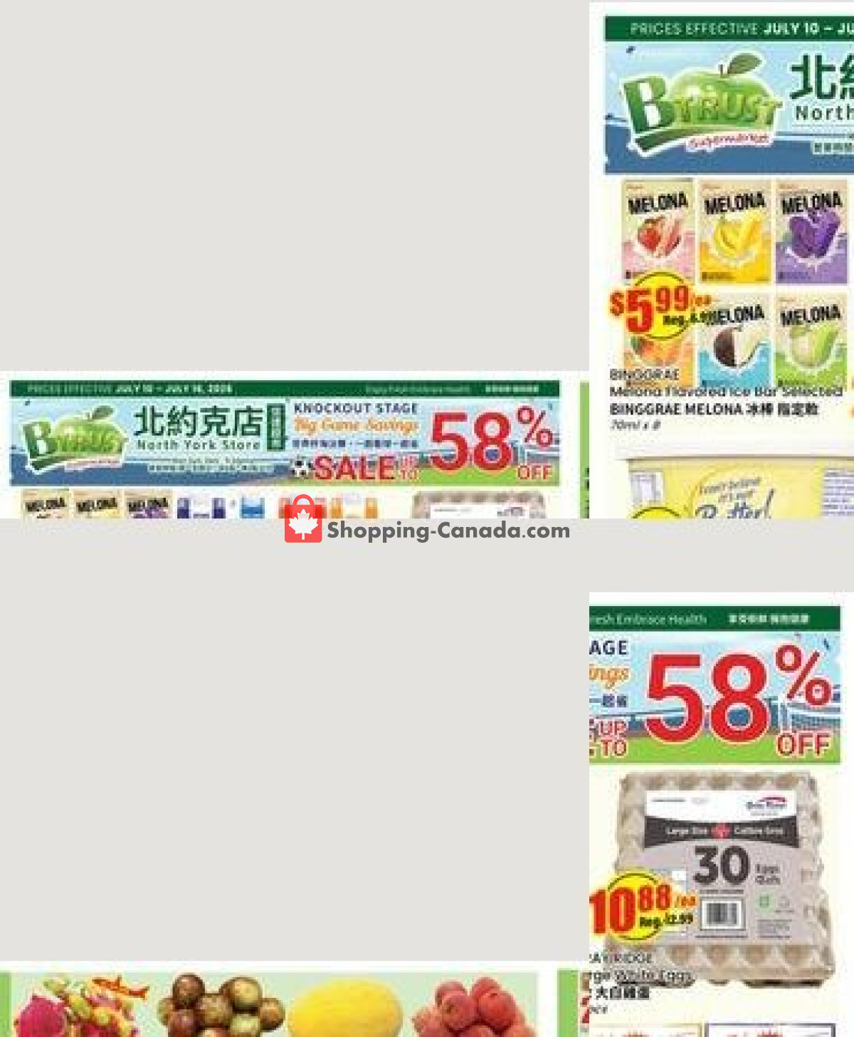 Btrust Supermarket flyer from Friday July 10, 2026 to Thursday July 16, 2026 - page 1