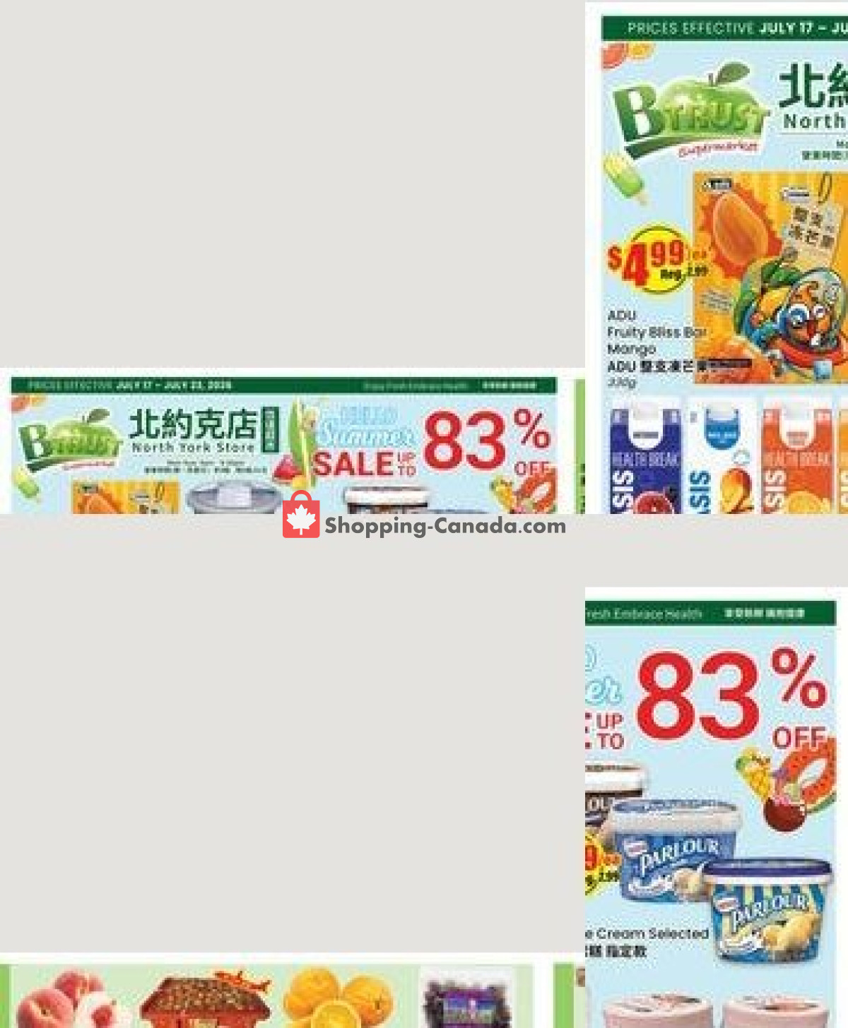 Btrust Supermarket flyer from Friday July 17, 2026 to Thursday July 23, 2026 - page 1