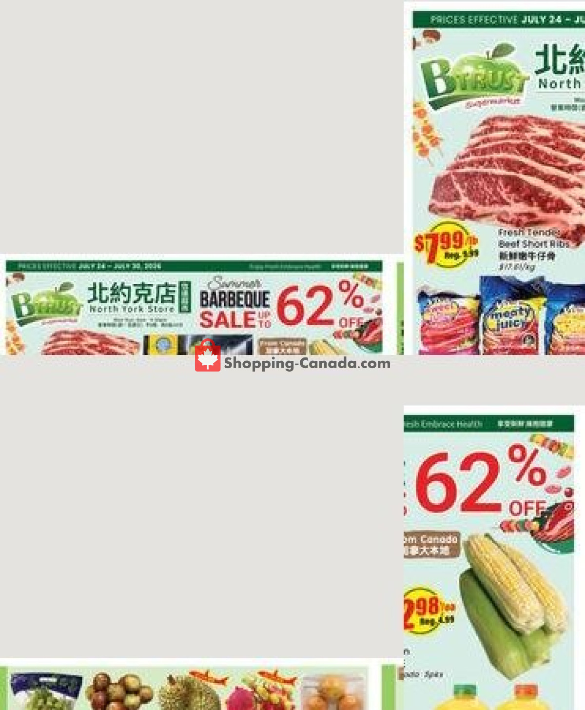 Btrust Supermarket flyer from Friday July 24, 2026 to Thursday July 30, 2026 - page 1