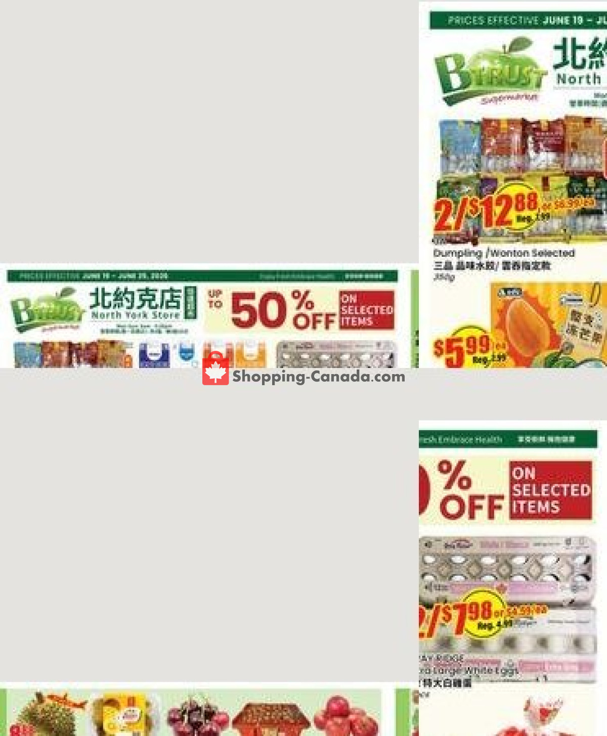Btrust Supermarket flyer from Friday June 19, 2026 to Thursday June 25, 2026 - page 1