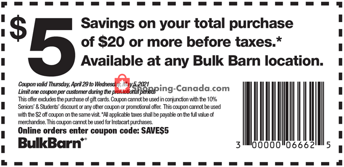 Bulk Barn flyer from Thursday April 29, 2021 to Wednesday May 5, 2021 - page 2