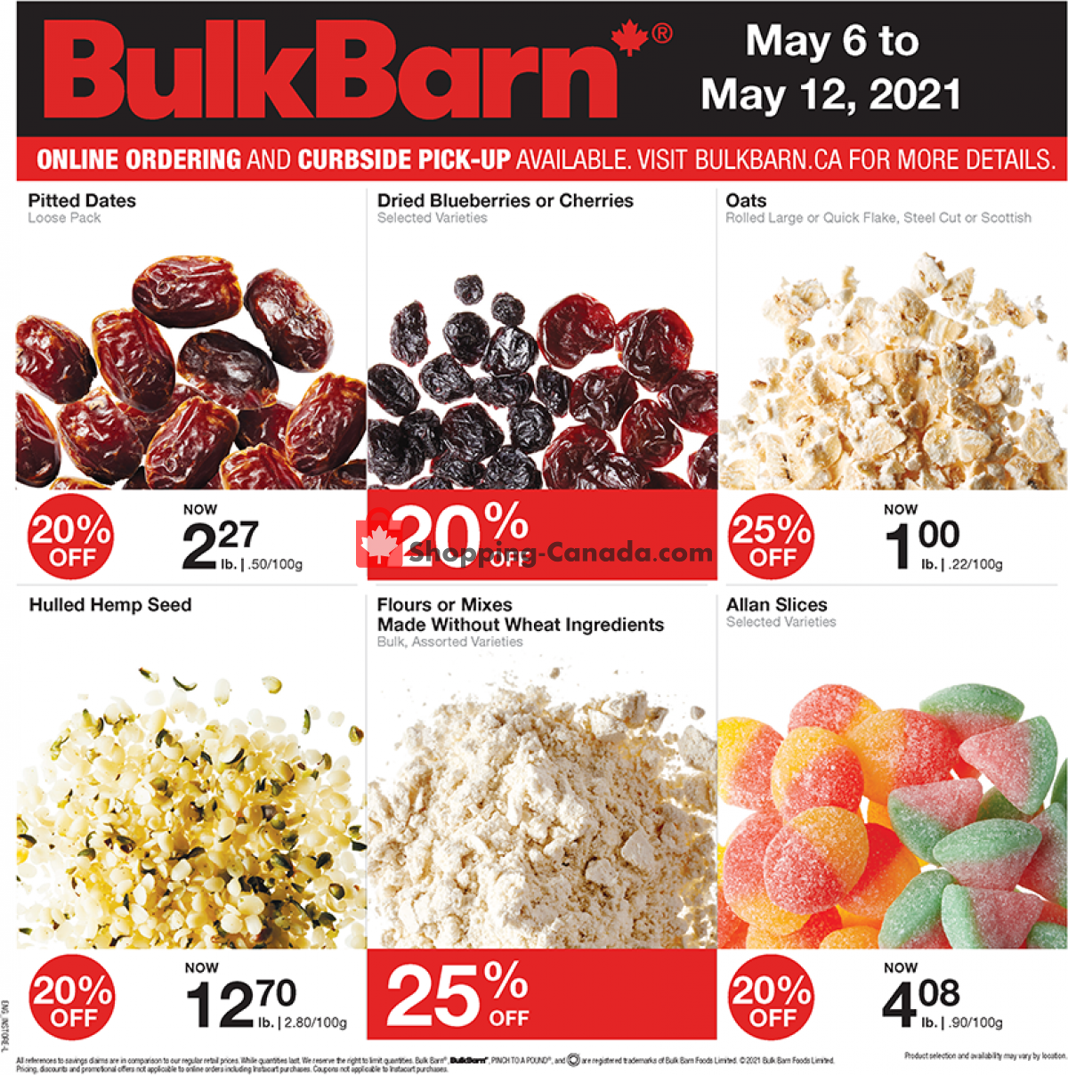 Bulk Barn flyer from Thursday May 6, 2021 to Wednesday May 12, 2021 - page 1