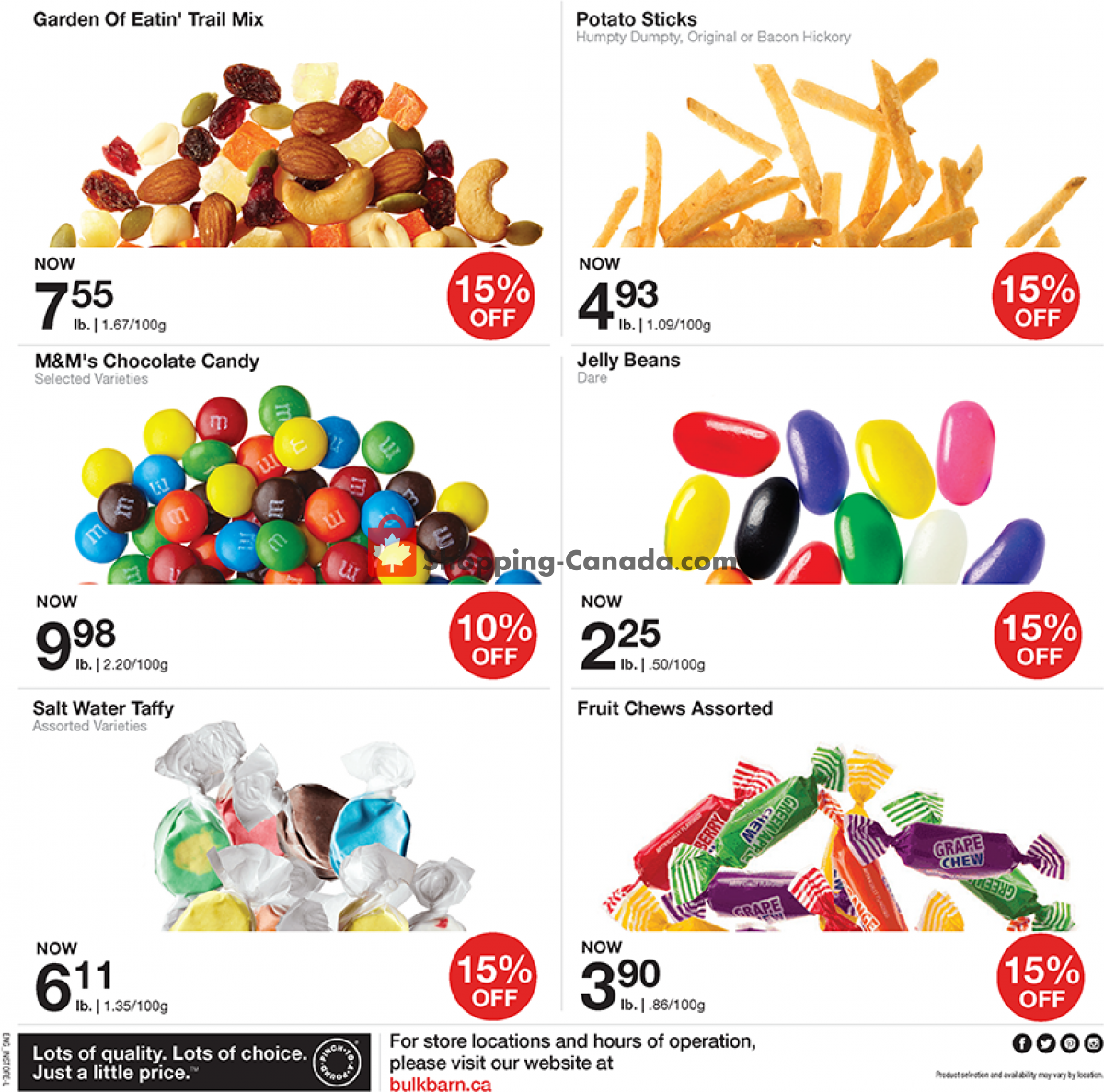 Bulk Barn flyer from Thursday May 6, 2021 to Wednesday May 12, 2021 - page 4