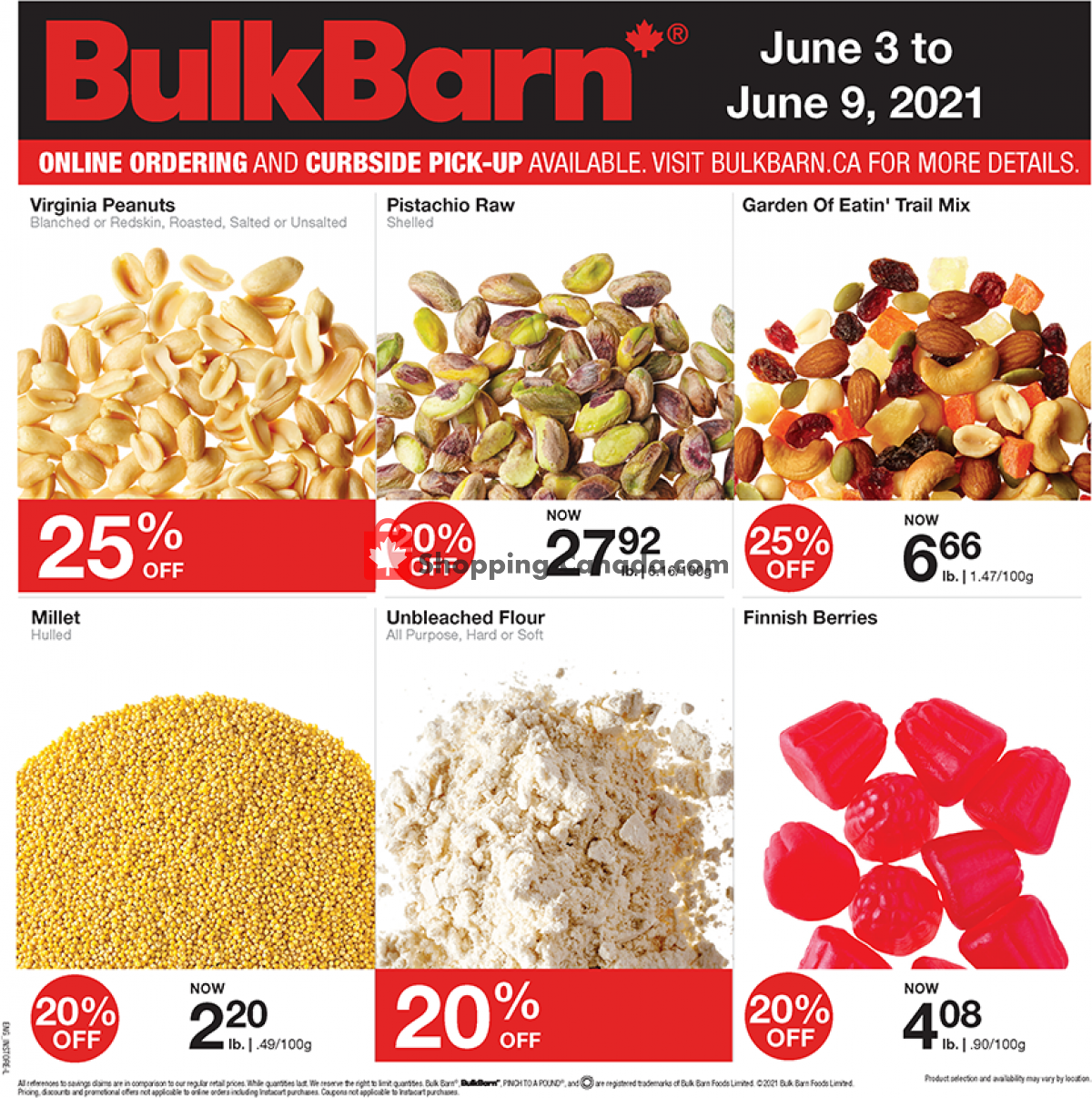 Bulk Barn flyer from Thursday June 3, 2021 to Wednesday June 9, 2021 - page 1