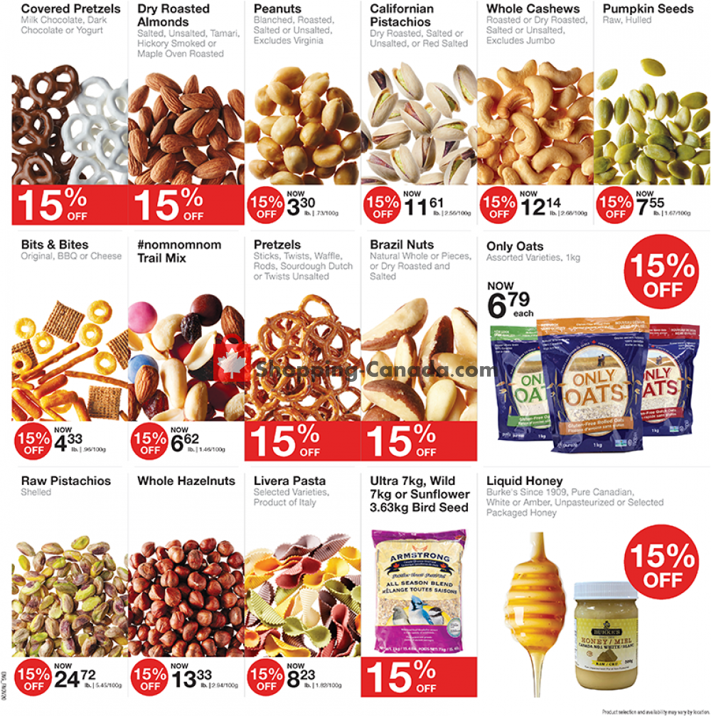 Bulk Barn Canada, flyer (Special Offer) November 19 December 6