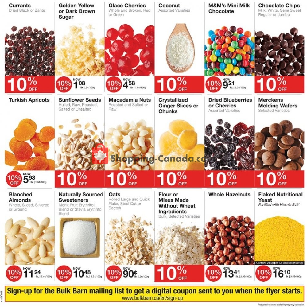 Bulk Barn flyer from Thursday October 10, 2019 to Wednesday October 23, 2019 - page 3