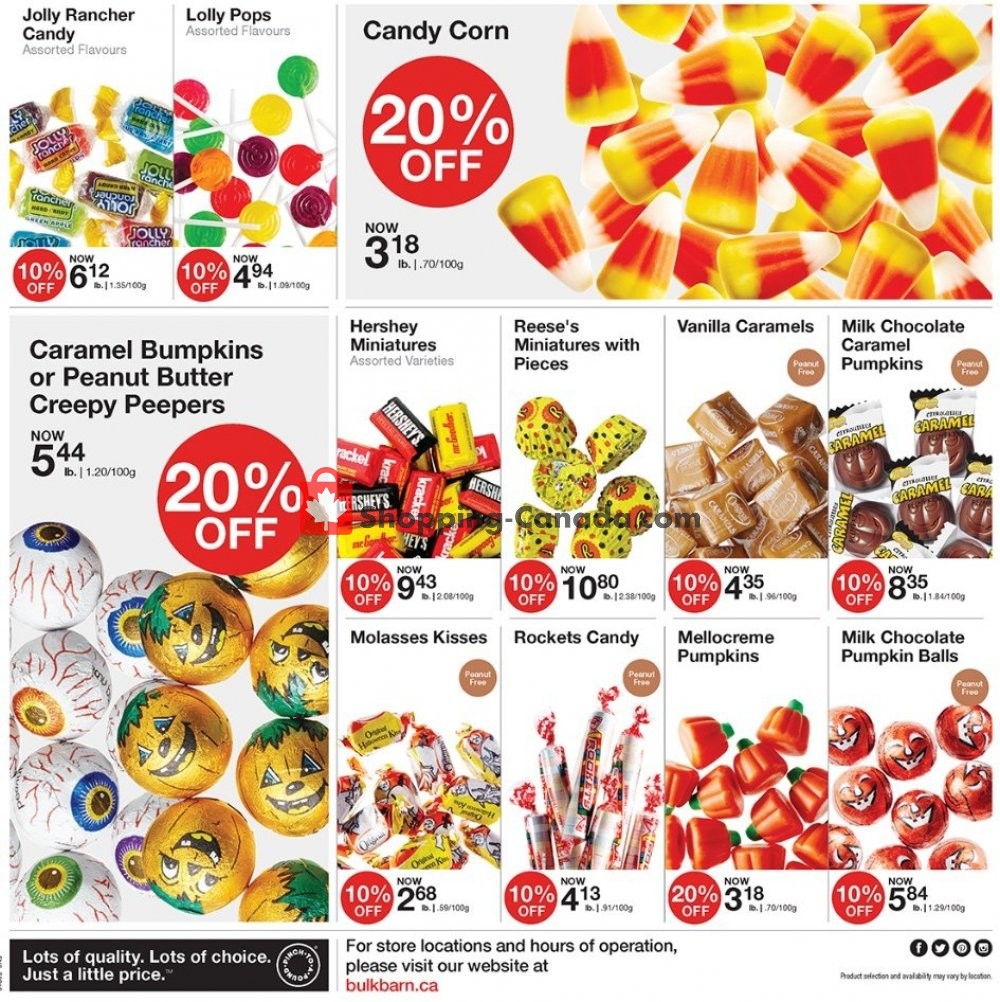 Bulk Barn flyer from Thursday October 10, 2019 to Wednesday October 23, 2019 - page 6