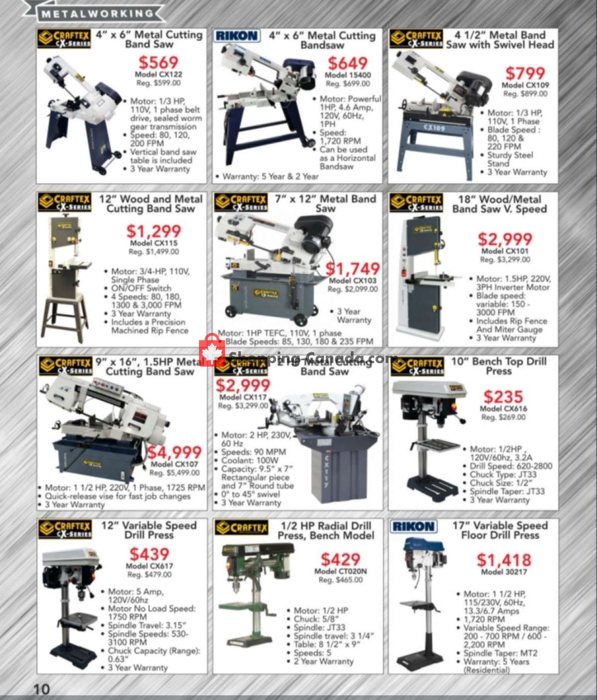 Busy Bee Tools flyer from Thursday April 1, 2021 to Saturday May 29, 2021 - page 10