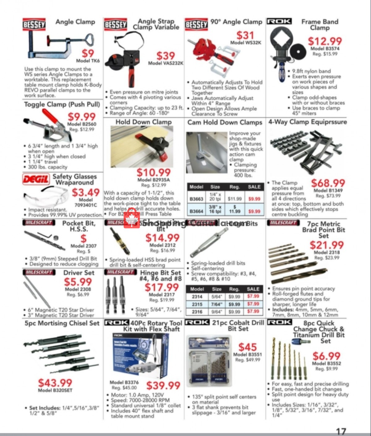Busy Bee Tools flyer from Thursday April 1, 2021 to Saturday May 29, 2021 - page 17