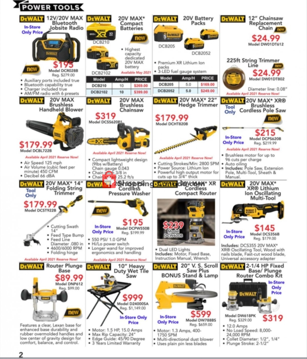 Busy Bee Tools flyer from Thursday April 1, 2021 to Saturday May 29, 2021 - page 2