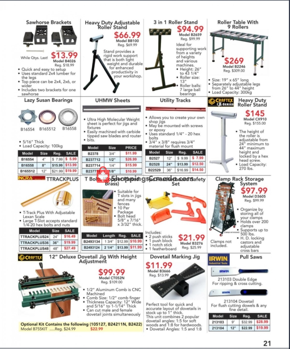 Busy Bee Tools flyer from Thursday April 1, 2021 to Saturday May 29, 2021 - page 21