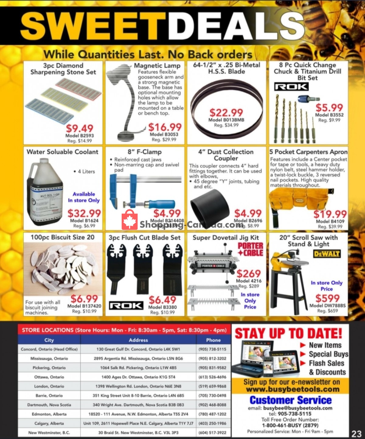 Busy Bee Tools flyer from Thursday April 1, 2021 to Saturday May 29, 2021 - page 23