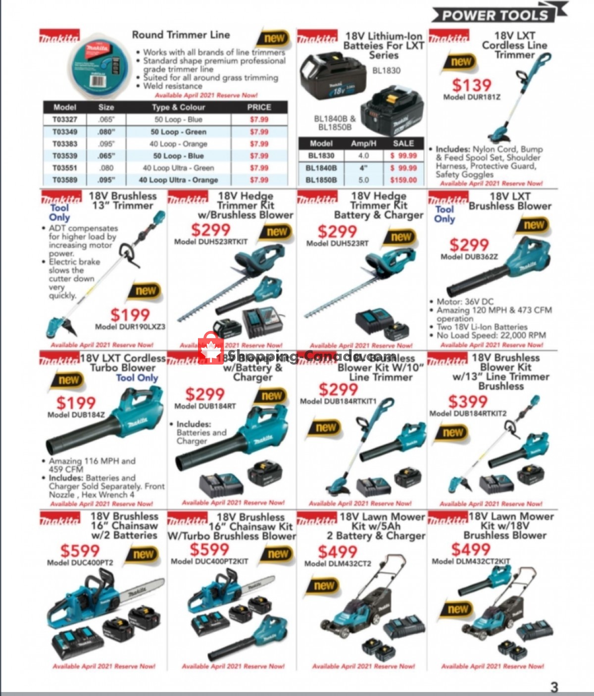 Busy Bee Tools flyer from Thursday April 1, 2021 to Saturday May 29, 2021 - page 3