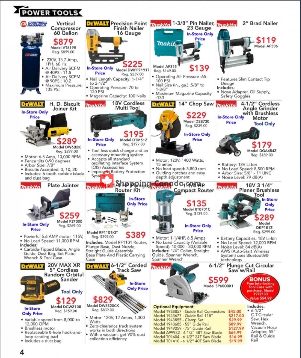 Busy Bee Tools flyer from Thursday April 1, 2021 to Saturday May 29, 2021 - page 4